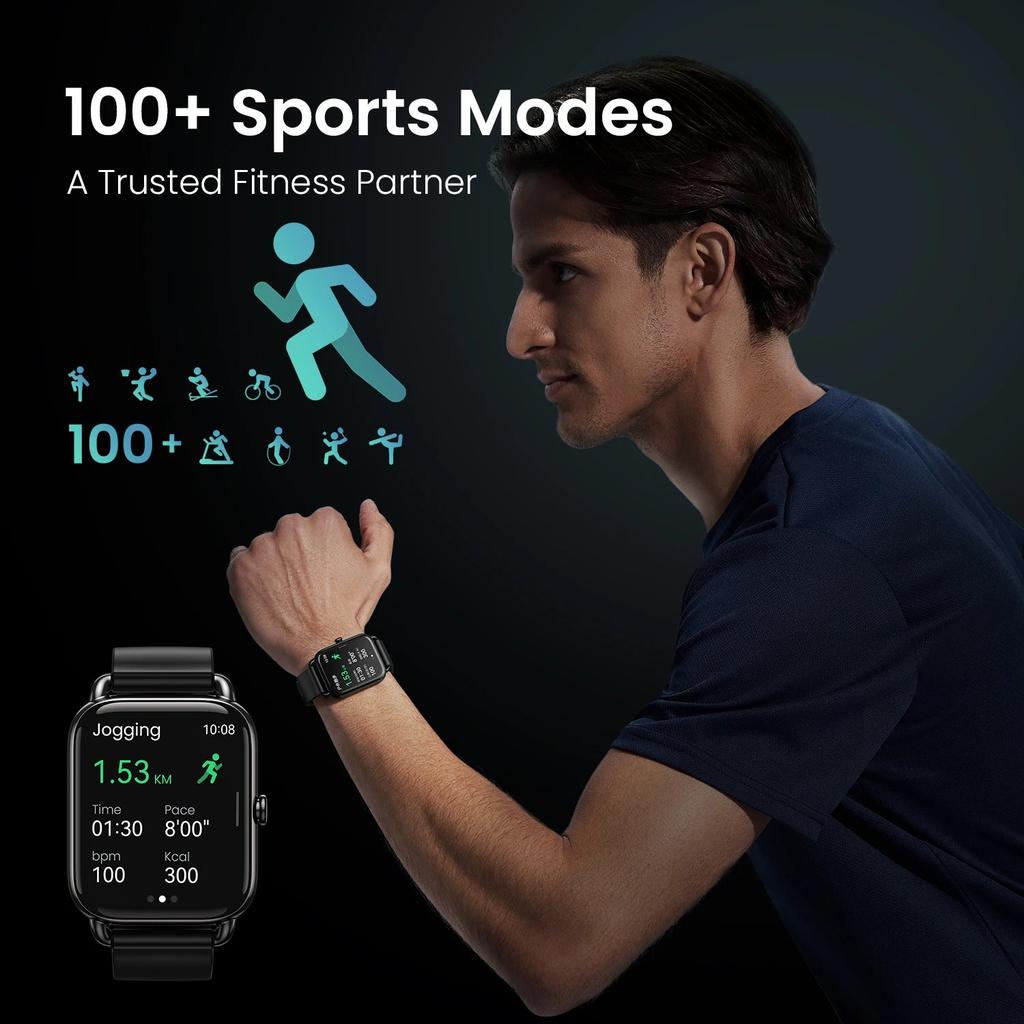 1.78" AMOLED Smartwatch with 105 Sports Modes by HitMyNeed