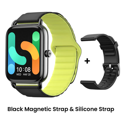1.78" AMOLED Smartwatch with 105 Sports Modes b-two-straps by HitMyNeed