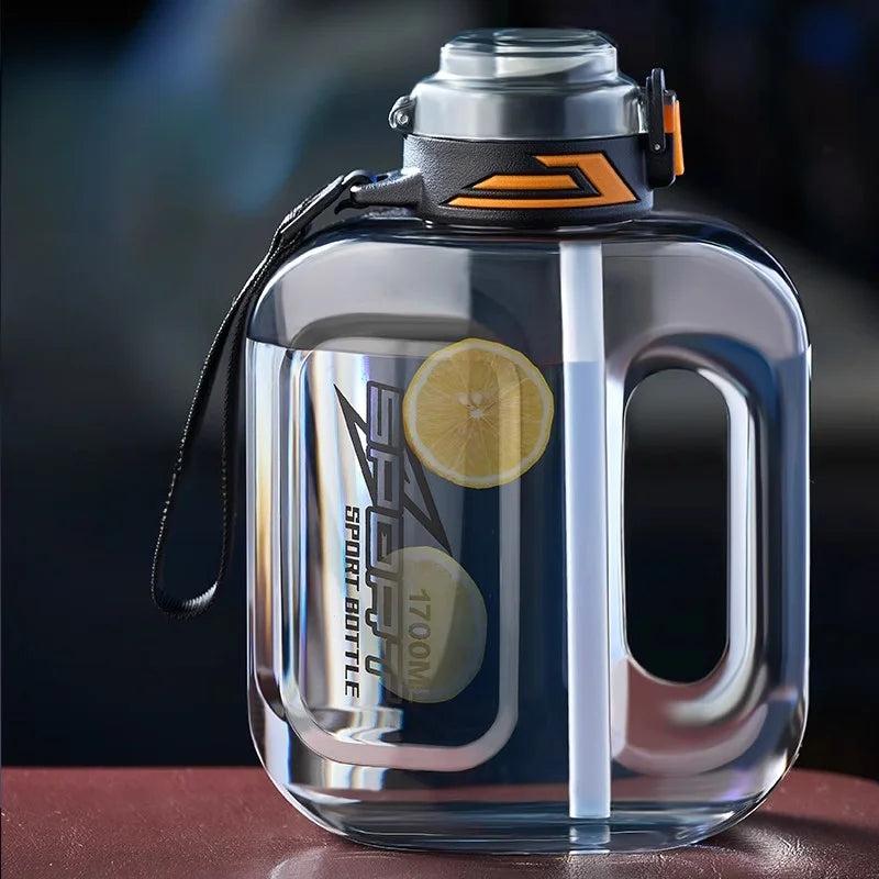 1.7L Double Drink Sports Bottle for Hot & Cold Drinks by HitMyNeed