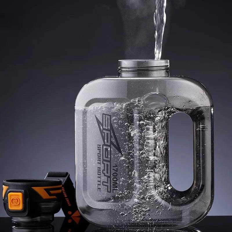 1.7L Double Drink Sports Bottle for Hot & Cold Drinks by HitMyNeed