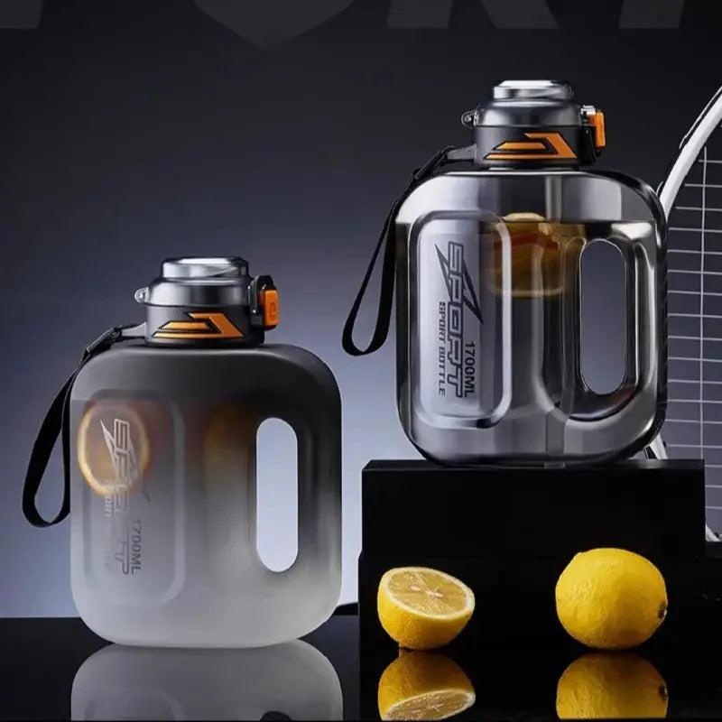 1.7L Double Drink Sports Bottle for Hot & Cold Drinks by HitMyNeed