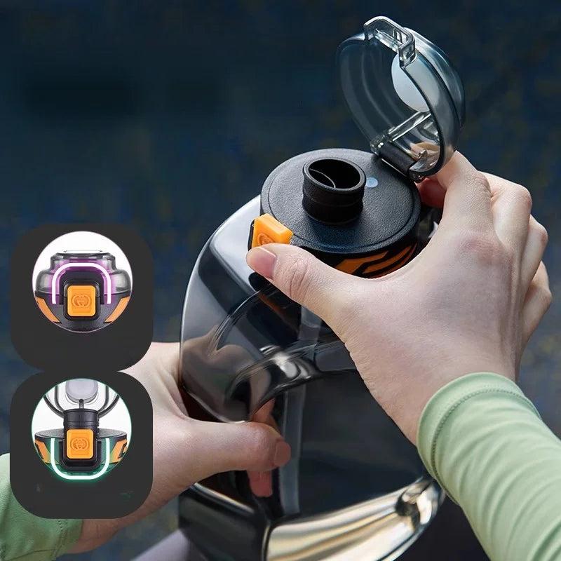 1.7L Double Drink Sports Bottle for Hot & Cold Drinks by HitMyNeed