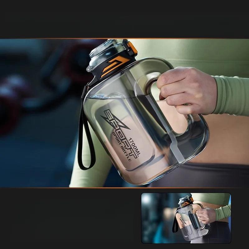 1.7L Double Drink Sports Bottle for Hot & Cold Drinks by HitMyNeed