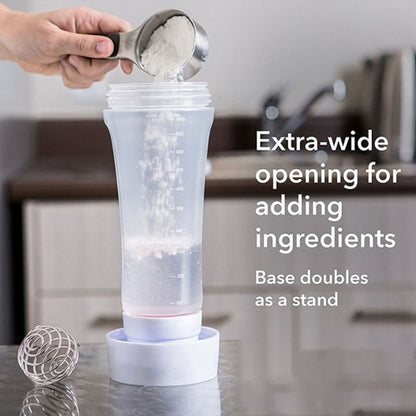 1L Pancake Batter Bottle with Stainless Stirring Ball by HitMyNeed