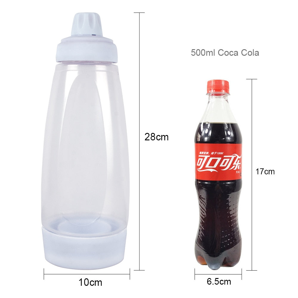 1L Pancake Shaker Bottle with Mixing Ball by HitMyNeed