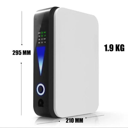 1L Portable Oxygen Concentrator for Home & Car Use au-plug by HitMyNeed