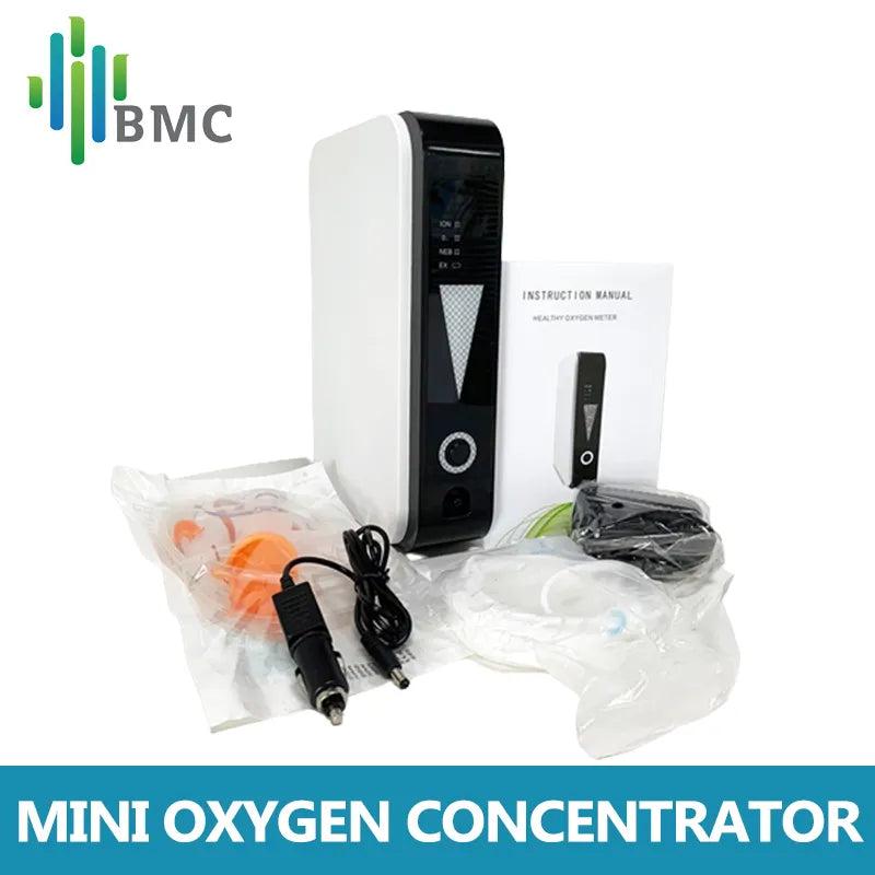 1L Portable Oxygen Concentrator for Home & Car Use uk-plug by HitMyNeed