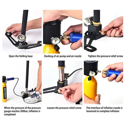 1L Portable Refillable Scuba Diving Cylinder by HitMyNeed
