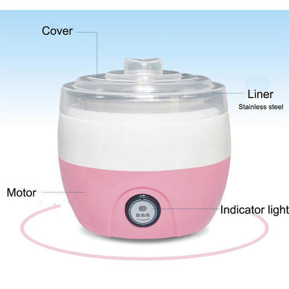 1L Stainless Steel Home Yogurt Maker by HitMyNeed
