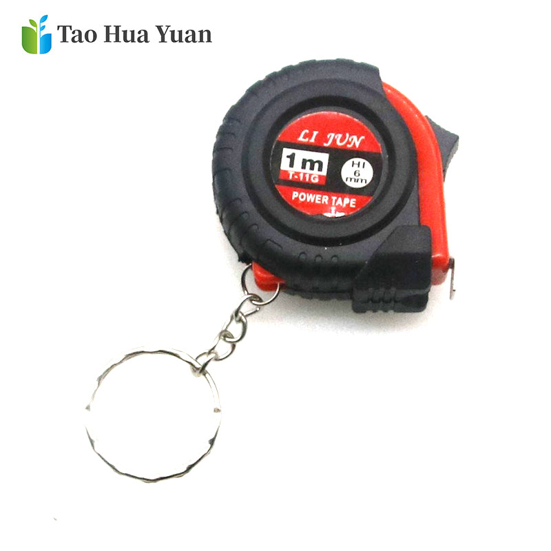 1m Mini Keyring Tape Measure 1m-200003699 by HitMyNeed