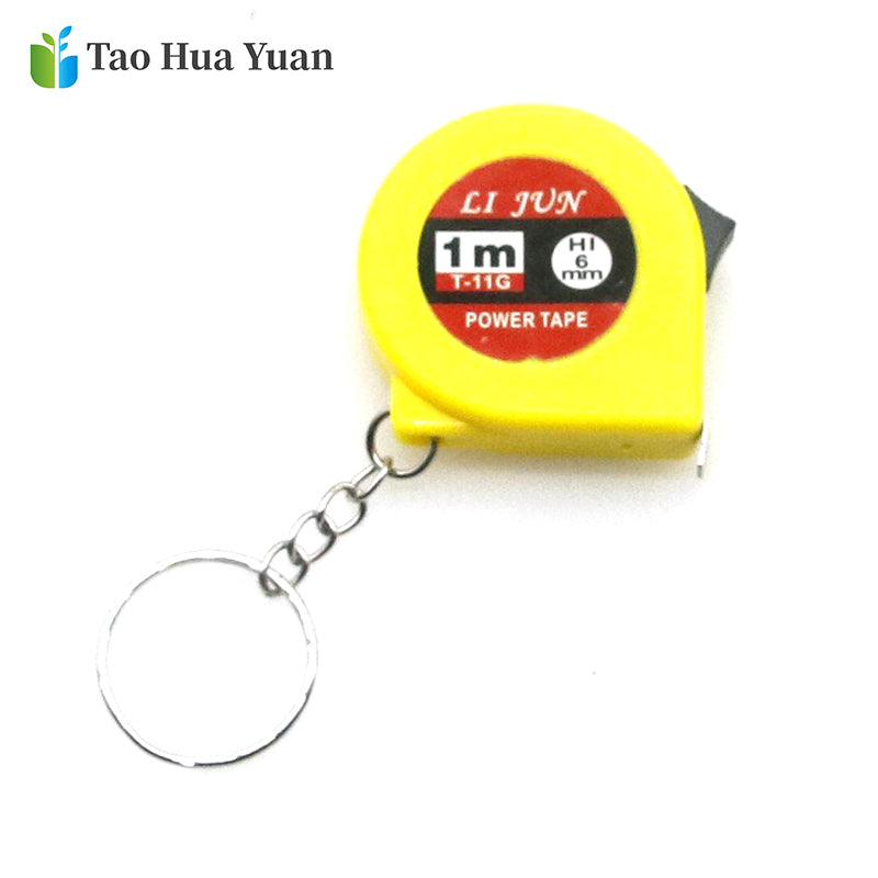 1m Mini Keyring Tape Measure 1m-200004891 by HitMyNeed