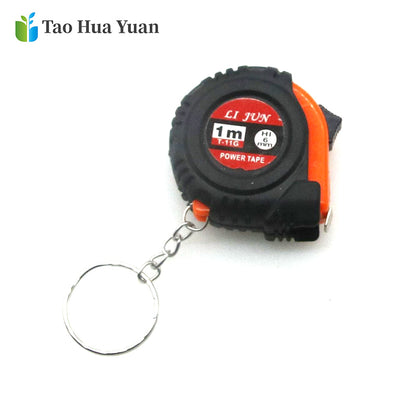 1m Mini Keyring Tape Measure 1m by HitMyNeed
