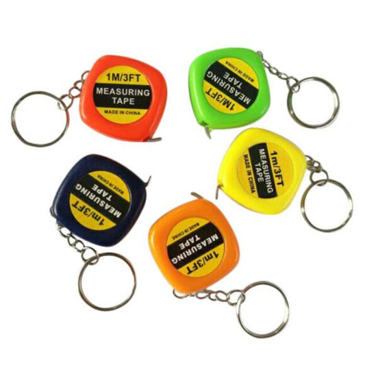 1m Mini Retractable Measuring Tape Keychain by HitMyNeed