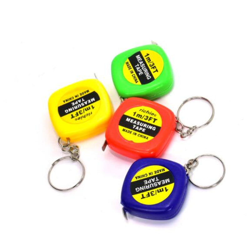 1m Mini Retractable Measuring Tape Keychain by HitMyNeed