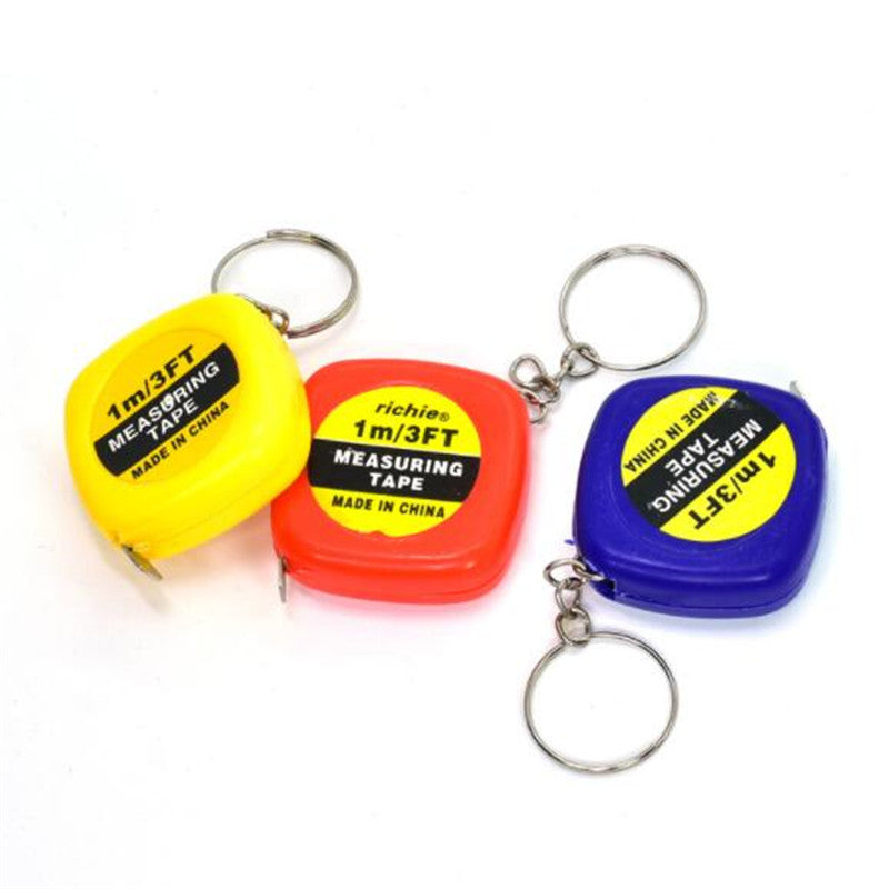 1m Mini Retractable Measuring Tape Keychain by HitMyNeed