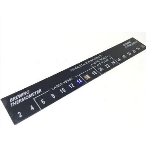 2-36°C Stick-On Thermometer for Fermentation by HitMyNeed