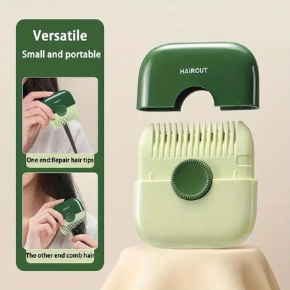 2-in-1 Bangs Trimmer and Hairdressing Comb by HitMyNeed