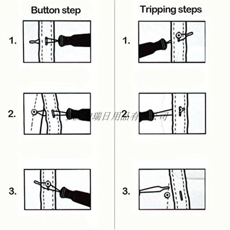 2-in-1 Button Hook Dressing Aid for Seniors by HitMyNeed