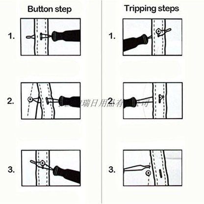 2-in-1 Button Hook Dressing Aid for Seniors by HitMyNeed