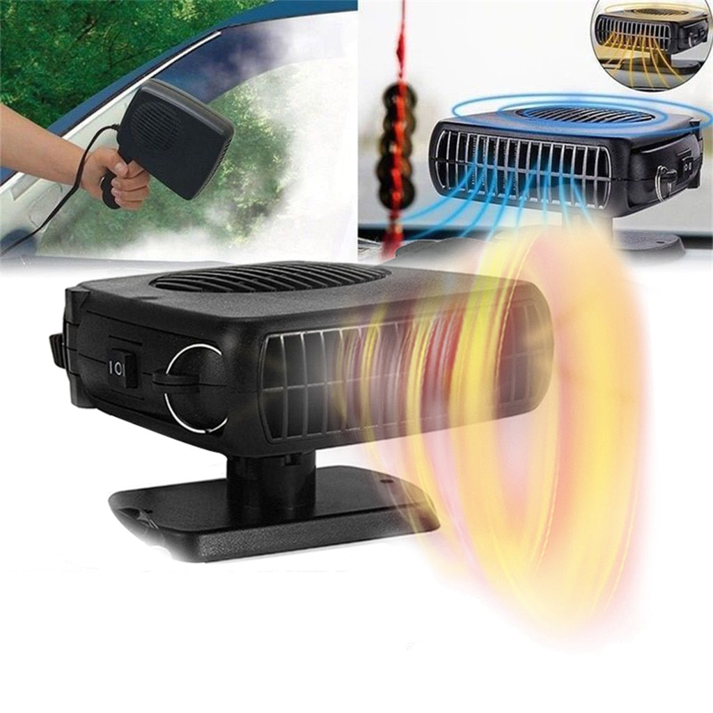 2-in-1 Car Defroster and Cooling Fan 12V 200W by HitMyNeed