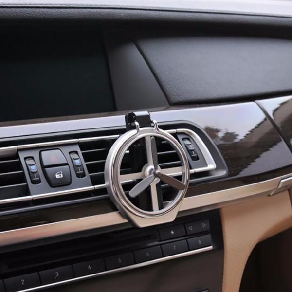 2-in-1 Car Vent Clip Fan and Cup Holder by HitMyNeed