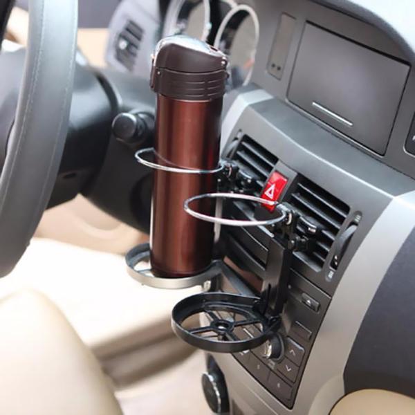 2-in-1 Car Vent Clip Fan and Cup Holder by HitMyNeed