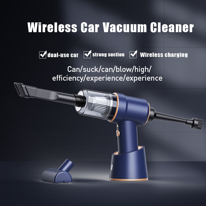 2-in-1 Cordless Car Vacuum & Air Duster, 120W by HitMyNeed