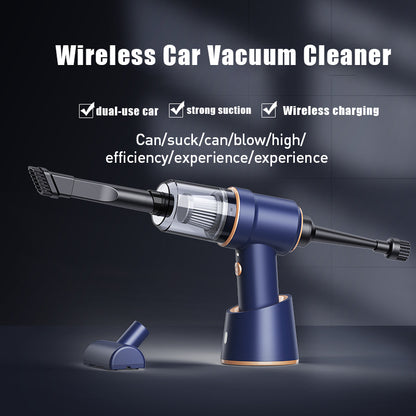 2-in-1 Cordless Car Vacuum & Air Duster, 120W by HitMyNeed