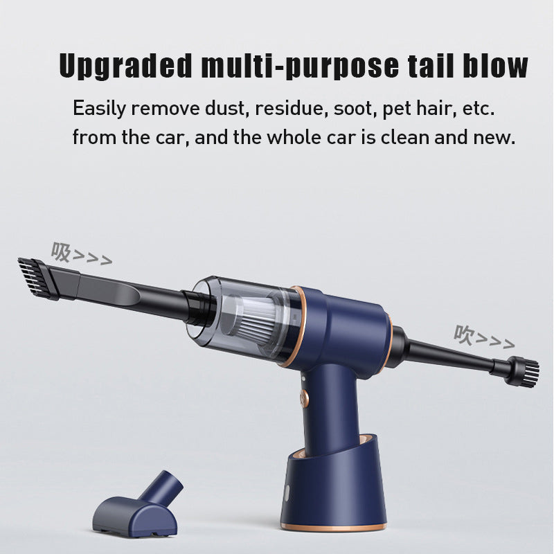 2-in-1 Cordless Car Vacuum & Air Duster, 120W by HitMyNeed