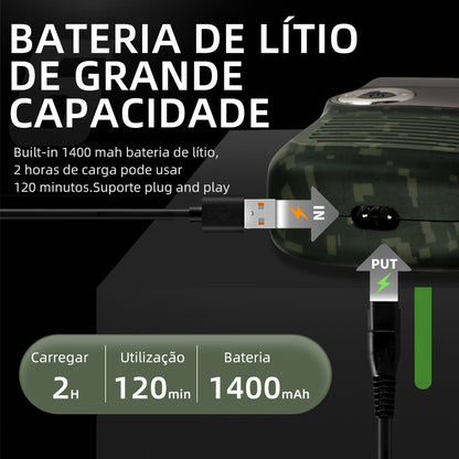 2-in-1 Cordless Electric Shaver with LCD Display by HitMyNeed
