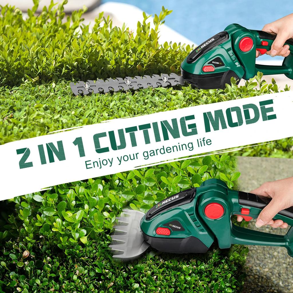 2-in-1 Cordless Hedge & Grass Trimmer for Makita 18V by HitMyNeed