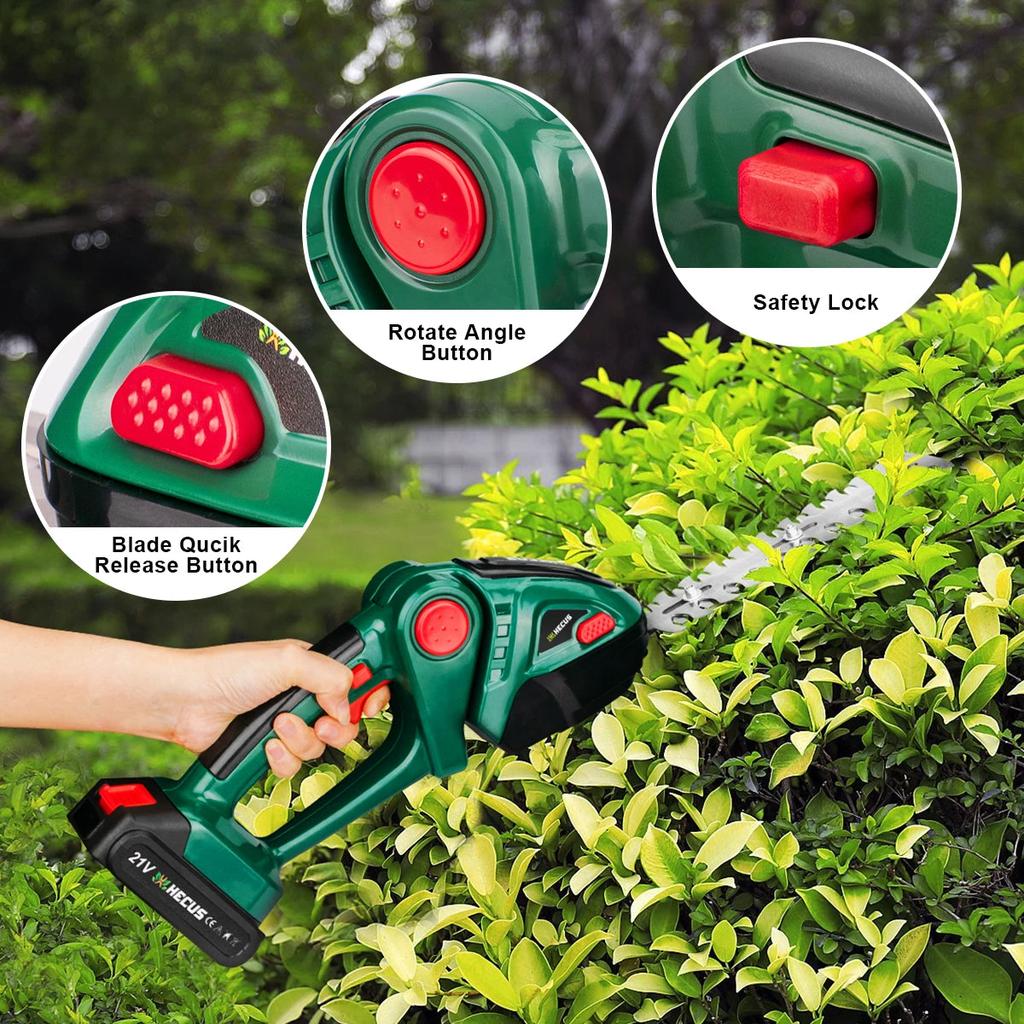 2-in-1 Cordless Hedge & Grass Trimmer for Makita 18V by HitMyNeed