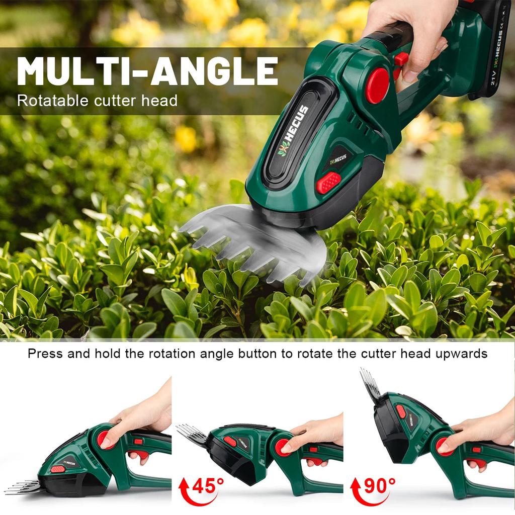 2-in-1 Cordless Hedge & Grass Trimmer for Makita 18V by HitMyNeed