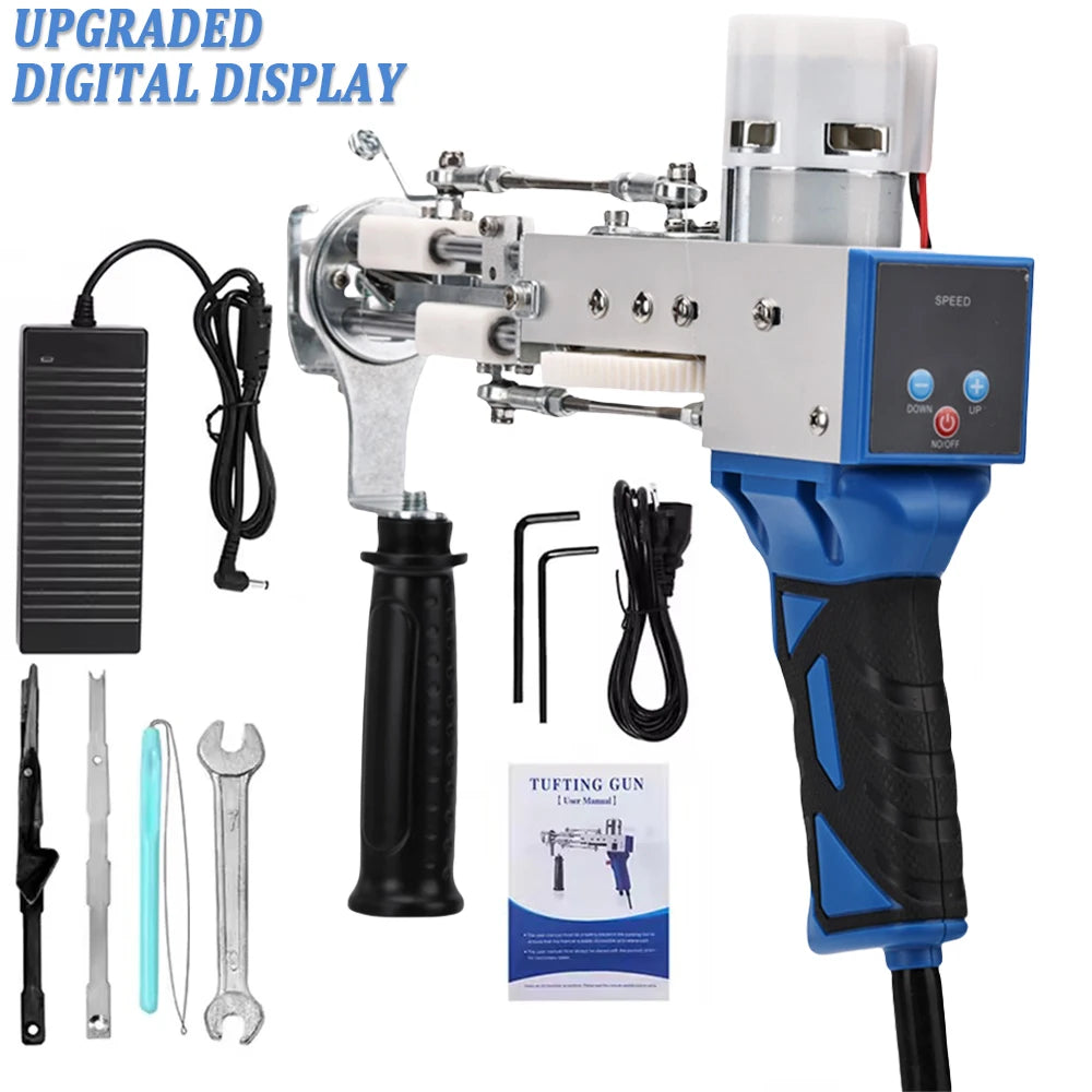 2-in-1 Electric Tufting Gun Set for Rug Making by HitMyNeed