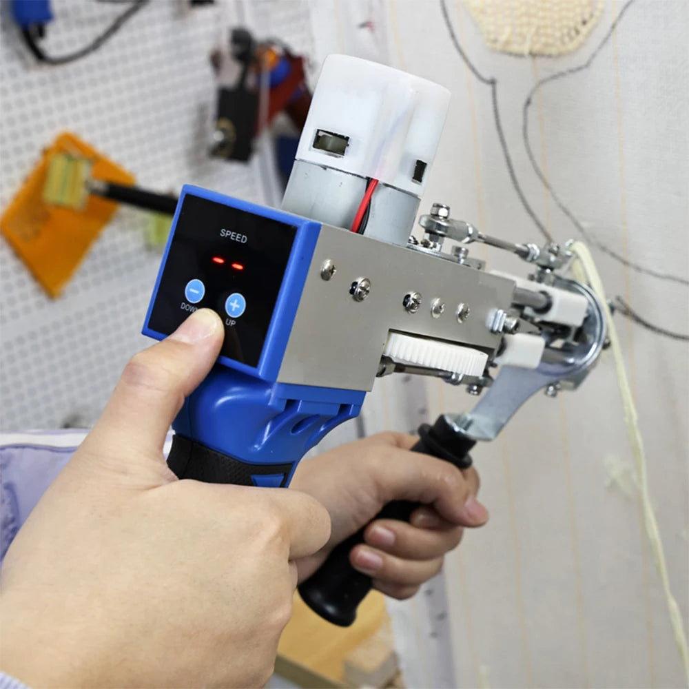 2-in-1 Electric Tufting Gun Set for Rug Making by HitMyNeed