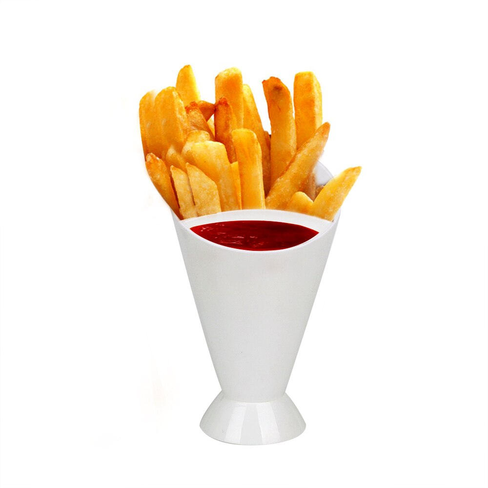 2-in-1 French Fry and Dip Holder Cup by HitMyNeed