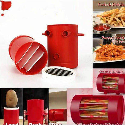 2-in-1 French Fry Maker and Potato Slicer by HitMyNeed