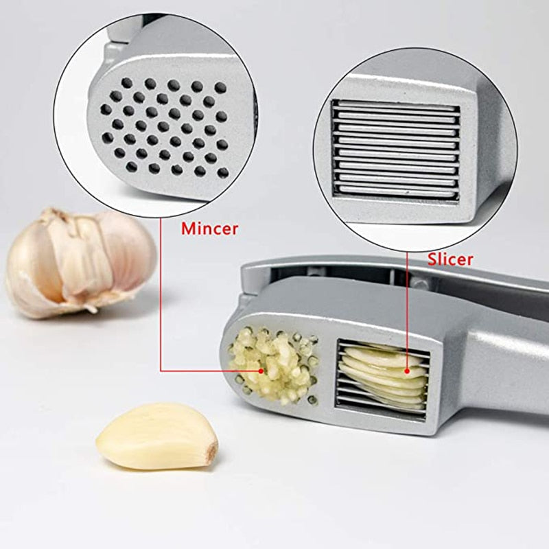 2-in-1 Garlic Slicer and Mincer Kitchen Tool by HitMyNeed