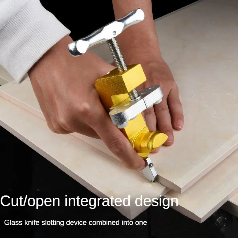2-in-1 Glass & Ceramic Tile Cutter with Breaker by HitMyNeed