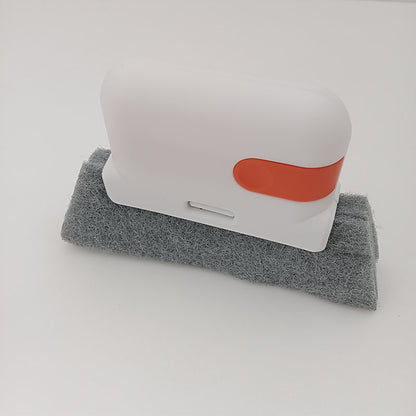 2-in-1 Groove & Track Cleaning Brush Tool style-i-orange by HitMyNeed