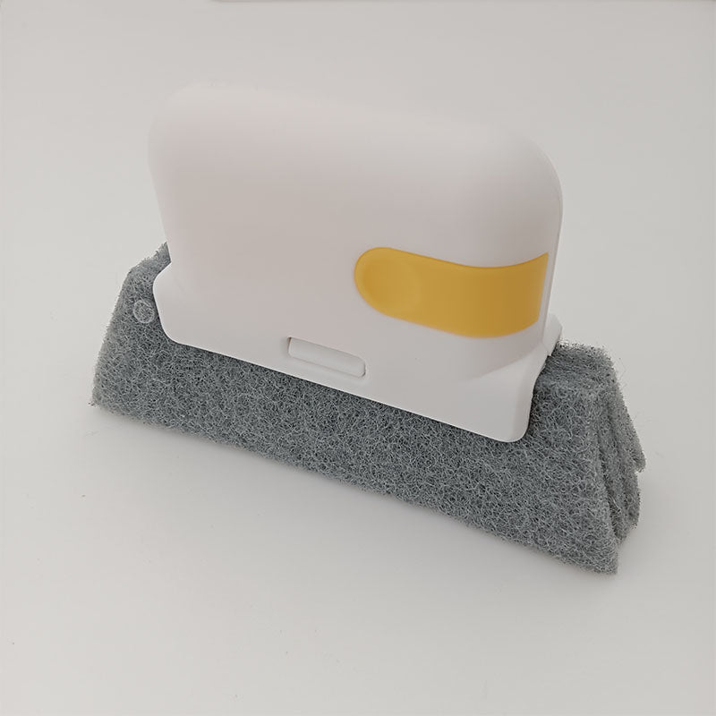 2-in-1 Groove & Track Cleaning Brush Tool style-i-yellow by HitMyNeed