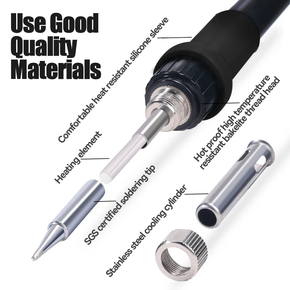2-in-1 Hot Air & Soldering Station with Dual Display by HitMyNeed