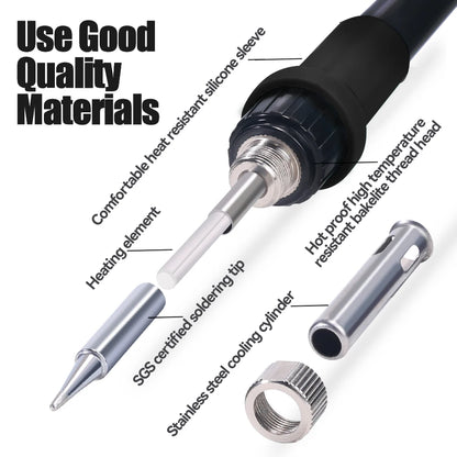 2-in-1 Hot Air & Soldering Station with Dual Display by HitMyNeed