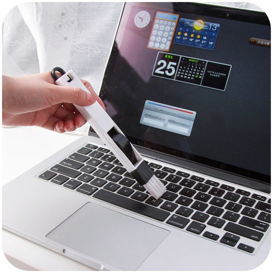 2-in-1 Keyboard Brush and Mini Dustpan Cleaner by HitMyNeed