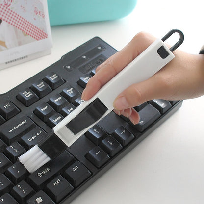 2-in-1 Keyboard Brush and Mini Dustpan Cleaner by HitMyNeed