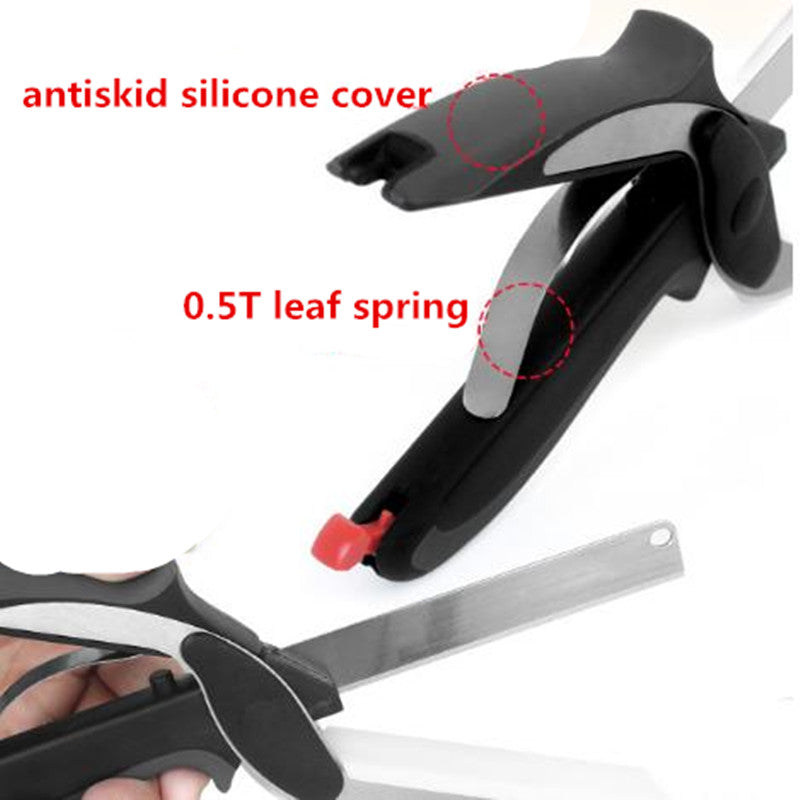 2-in-1 Kitchen Scissors and Detachable Knife by HitMyNeed