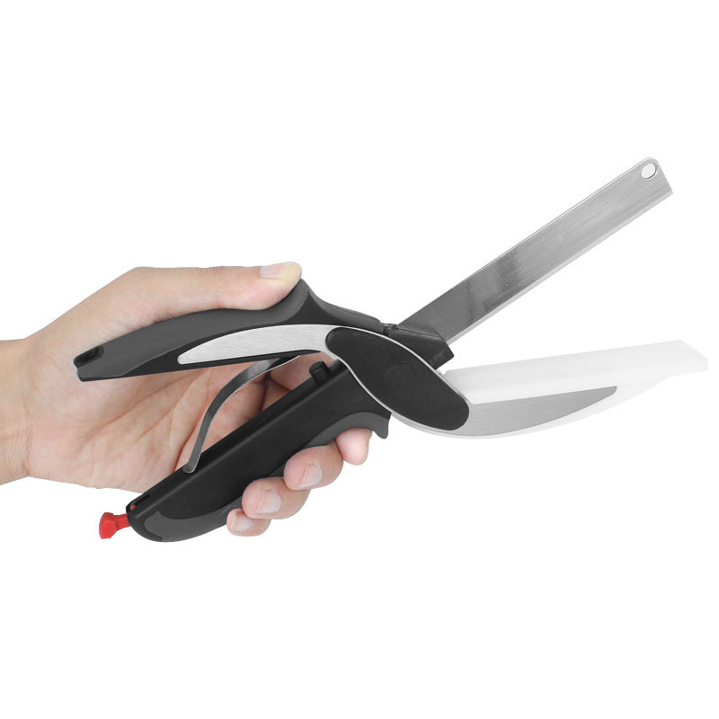 2-in-1 Kitchen Scissors and Detachable Knife by HitMyNeed
