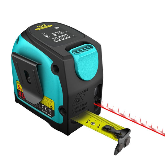 2-in-1 Laser Tape Measure, 40m Laser & 5m Tape by HitMyNeed