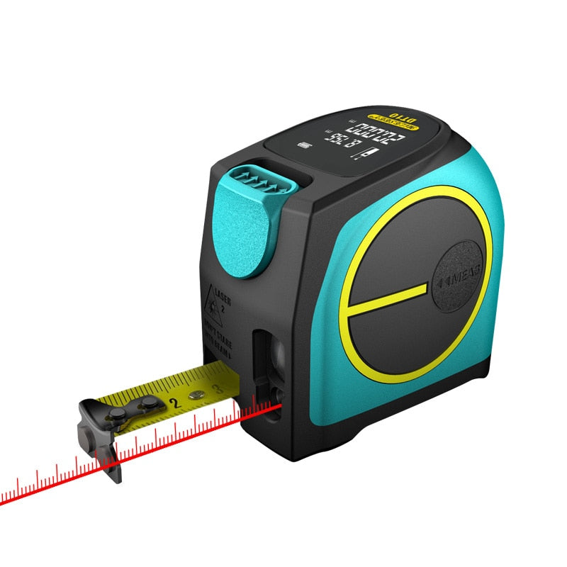 2-in-1 Laser Tape Measure, 40m Laser & 5m Tape by HitMyNeed