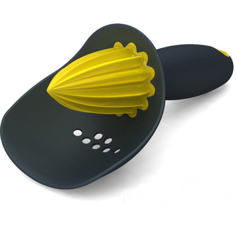 2-in-1 Manual Citrus Juicer with Built-In Strainer by HitMyNeed